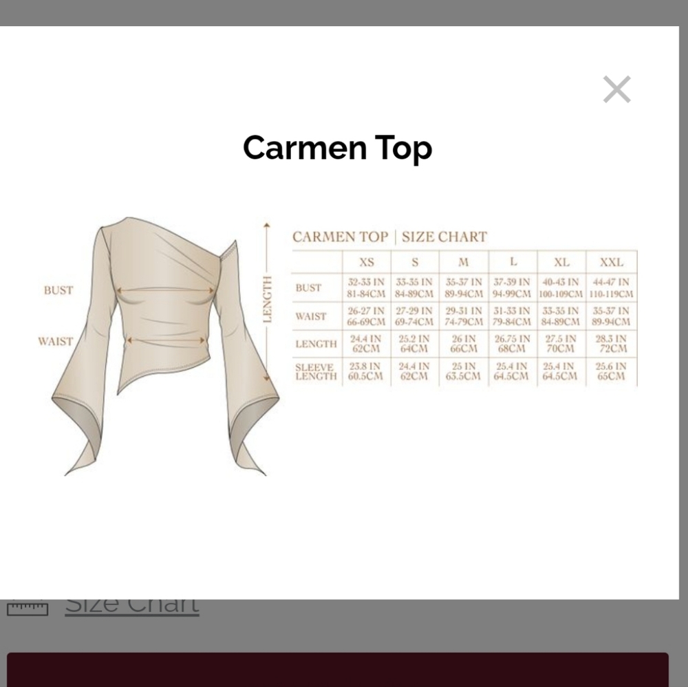 Carmen Top Sandy Pearl - Picture 4 of 6